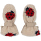 Konges Sløjd Jody Teddy wanten - Ladybug sand - Want - Kinderwanten