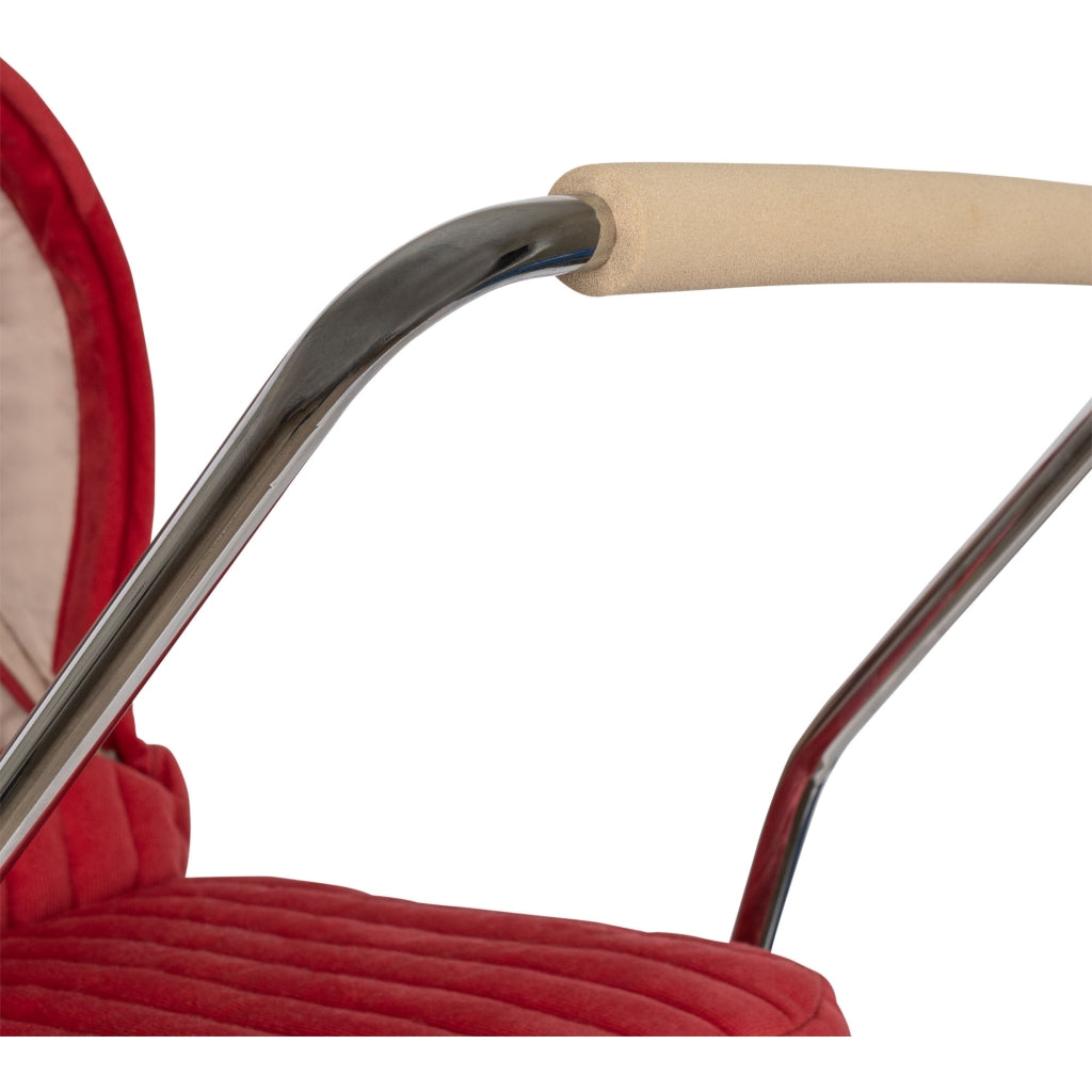 Konges Sløjd Limited edition - Poppenwagen/Doll Pram Corduroy - Red