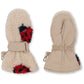 Konges Sløjd Jody Teddy mittens - Ladybug sand - Mitten - Children's mittens