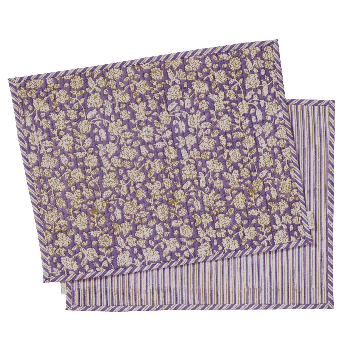 Bonheur du Jour Placemats Jaya - Set van 2 stuks - Violine