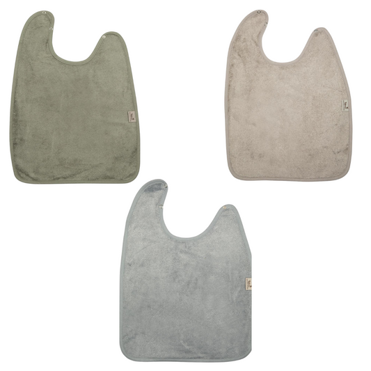 Timboo XXL slabben set van 3 - Extra zacht - Feather Grey/Whisper Green/Moon Blue