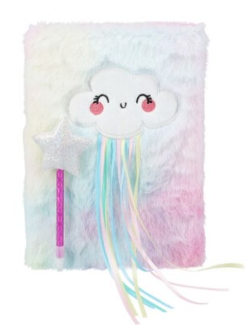 Wolkjes Schetsboek met pen - Multi