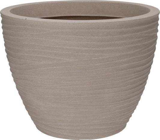 Home &amp; Style Pot de Fleurs Couleur Sable - 50x38cm