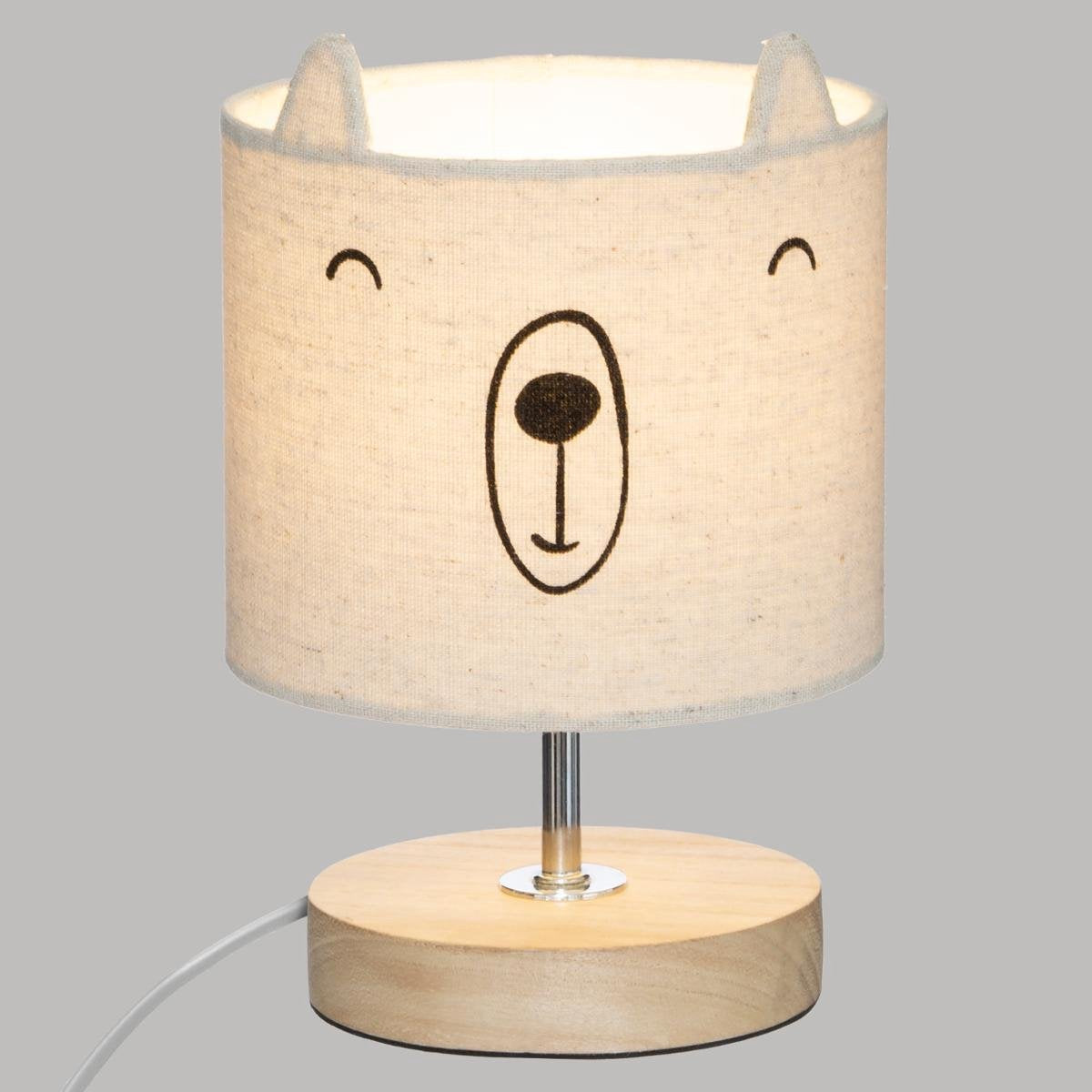 BEAU by Bo Lampe de nuit ours avec 3 lampes LED E14