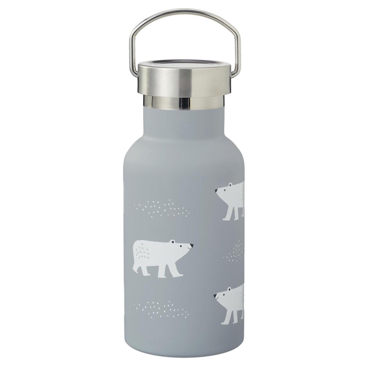 Fresk backpack + drinking bottle thermos polar bear