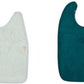 Timboo XXL bibs set of 2 - Extra soft - Deep Lake/Sea Blue