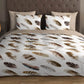 Good Morning Duvet Cover Fedra Feathers - Cotton - Multi