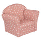 Chaise enfant Atmosphera Kids - Coeurs roses