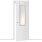 5Five Klassieke deurspiegel 35x109cm - Hout en ijzer - Multi