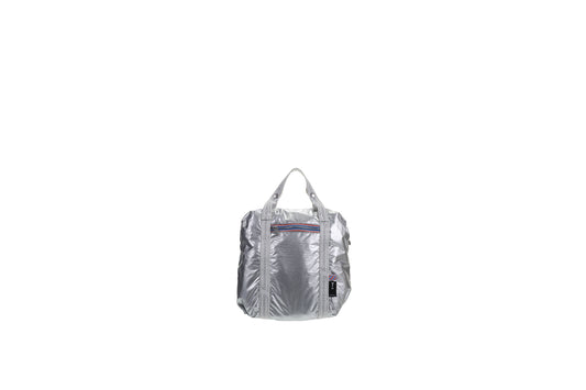 Tinne + Mia Backpack/Bookbag Feel Good | Sports | Metallic Silver