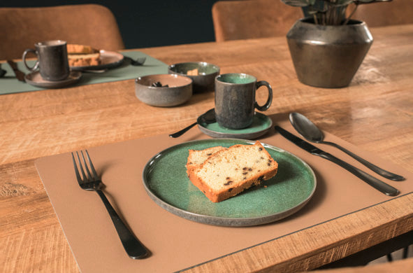 Assiette plate Cosy &amp; Trendy Lerida - Ø26cm - Vert