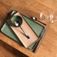 Cosy & Trendy Lerida Plat bord - 32x15cm - Groen