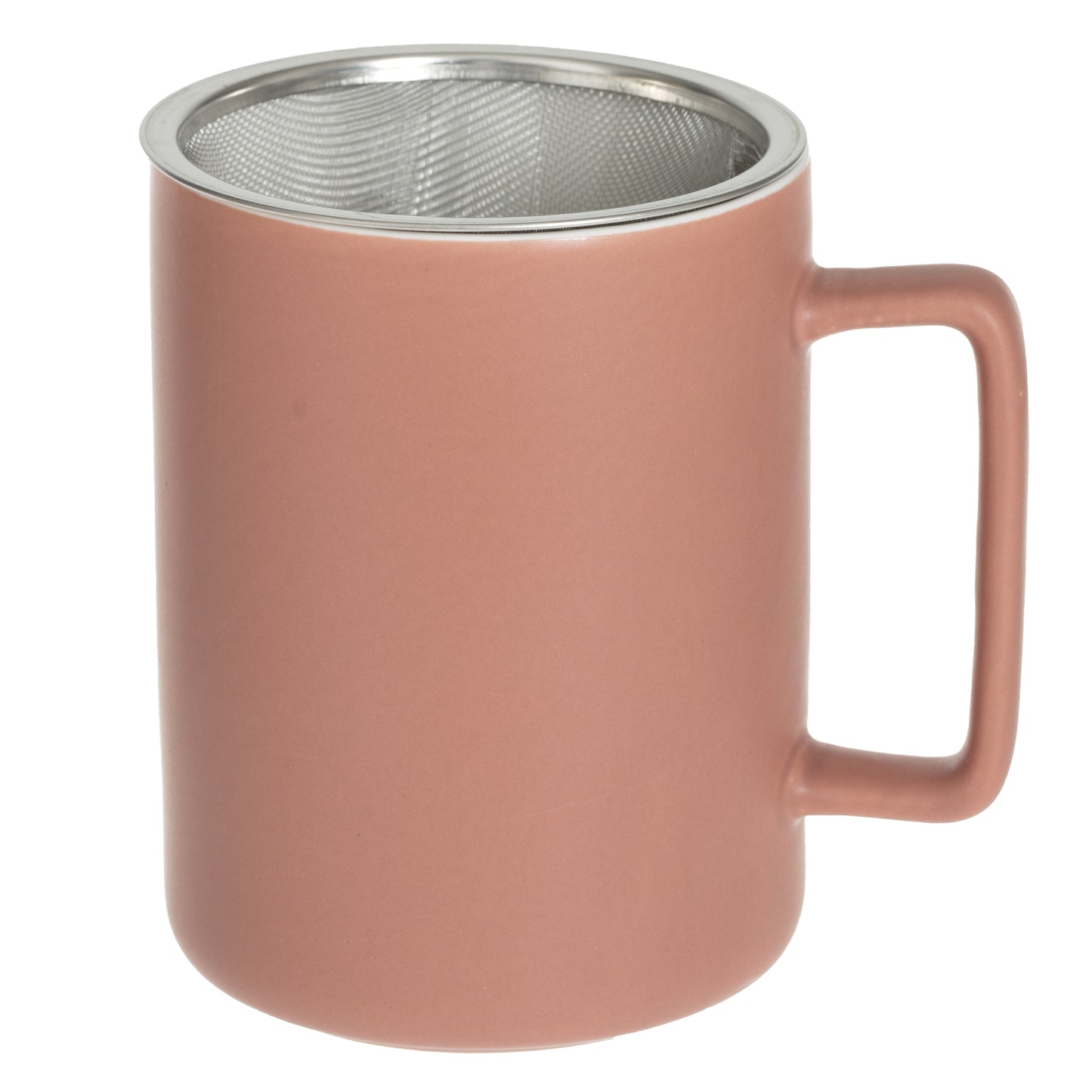 5Five Lisa Thee mok met filter - Theetas - 40CL - Terracotta