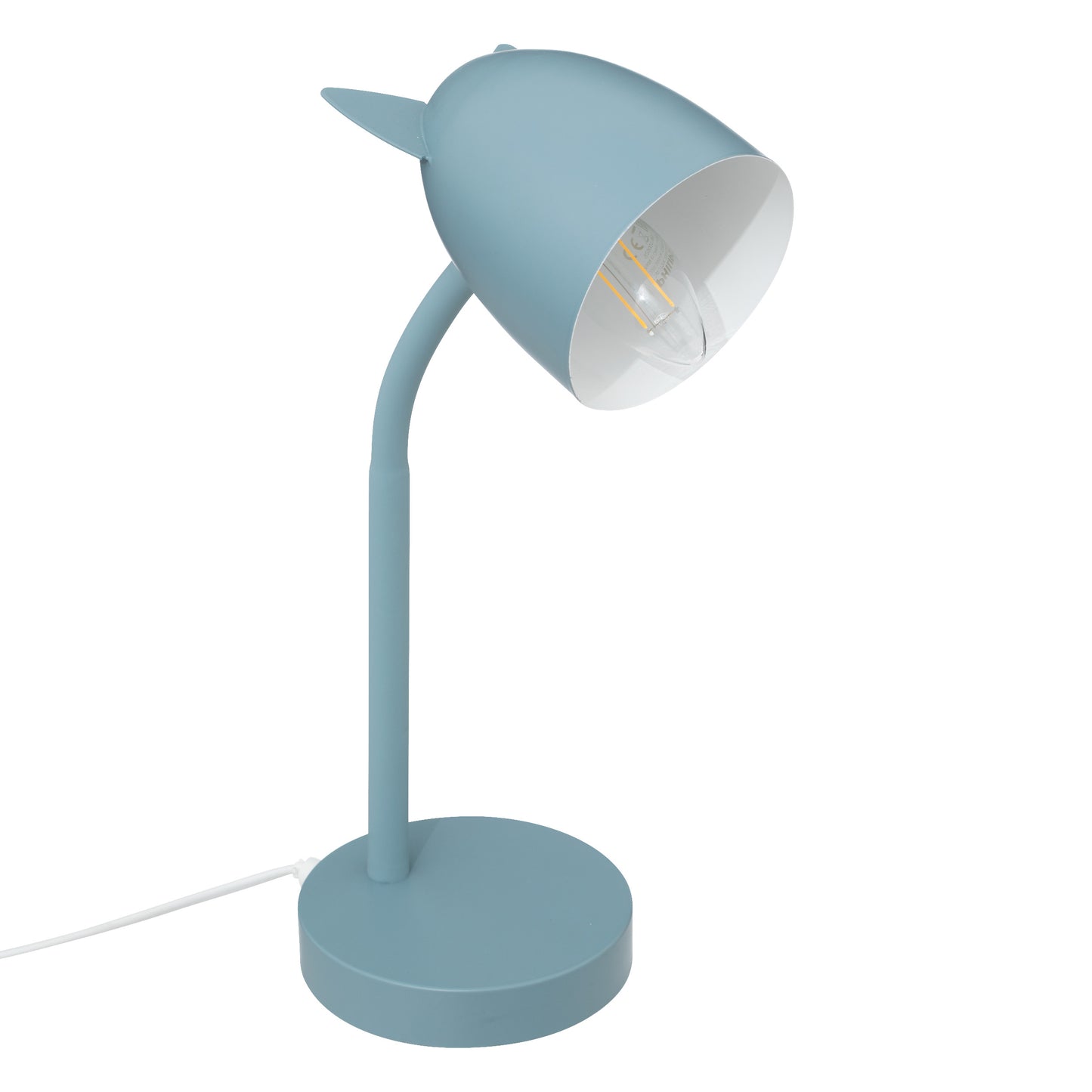 BEAU by Bo Bureaulamp Blauwe oortjes met LED lampen E14