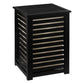 5Five Sicela Laundry Basket 65L - Bamboo black - 40 x 40 x 58 CM