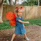 Great Pretenders Fancy Dress Ladybug Headband with Wings - Red