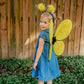 Great Pretenders Fancy Dress Bumblebee headband with wings - Yellow