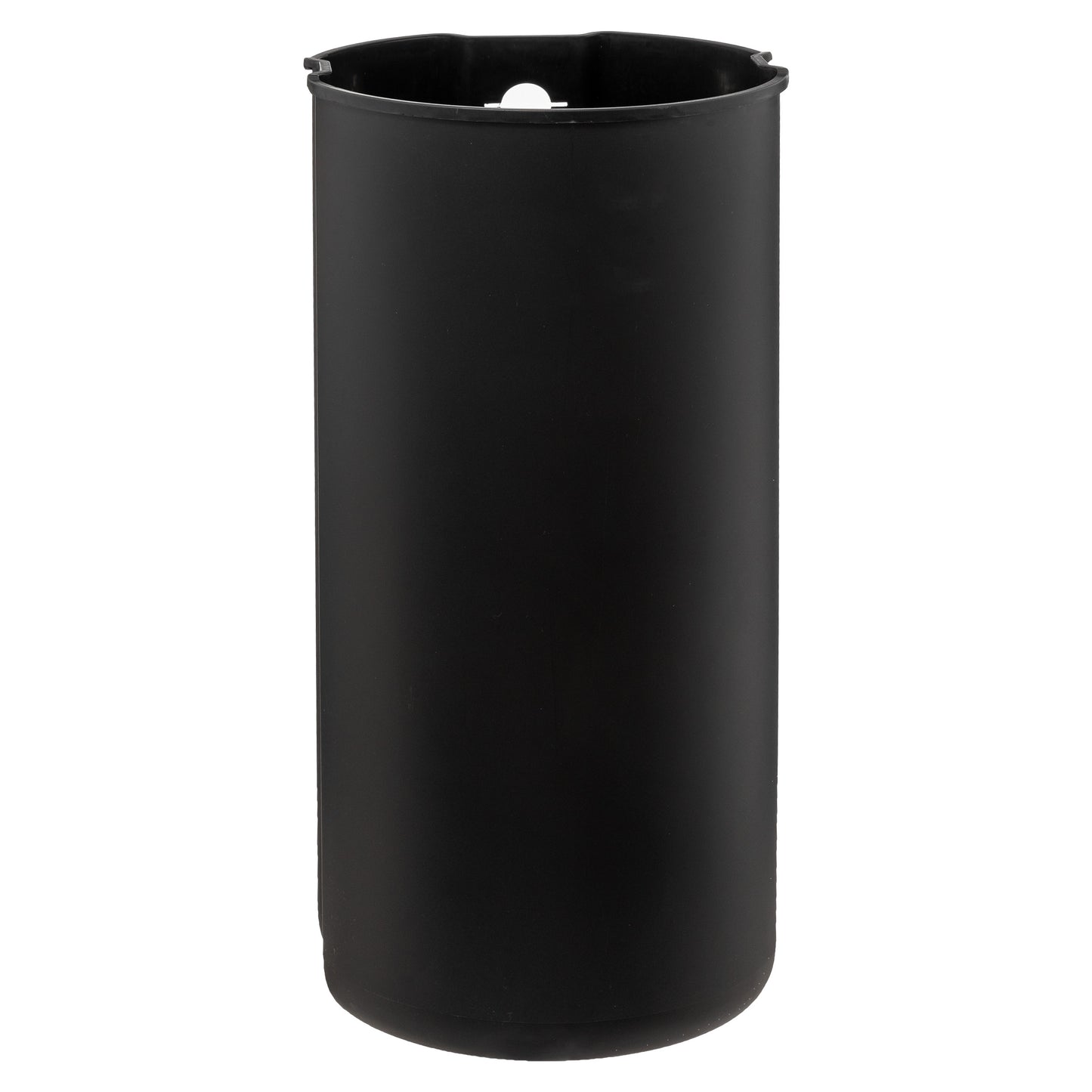 5Five Delta Waste bin - Soft close - Anti-odor active carbon filter - Removable bucket - 30L - Metal Black glossy