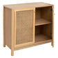 BEAU Canna houten/rotan 2D dressoir - L100xD45xh89cm - Bruin