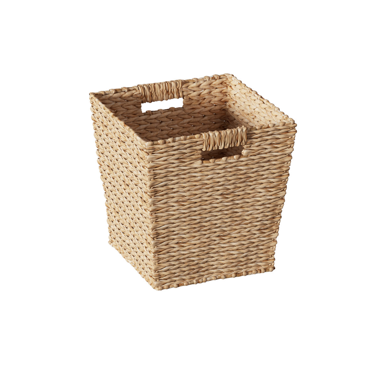 5Five Rieten opbergmand 31x31x31cm - Beige