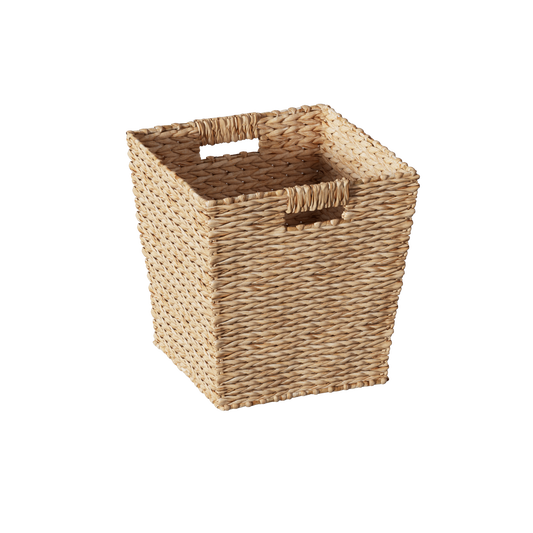 5Five Panier de rangement en osier 31x31x31cm - Beige