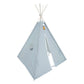 Atmosphera Kids Wapi Kinder tipi - Speeltent - H160 cm - Blauw