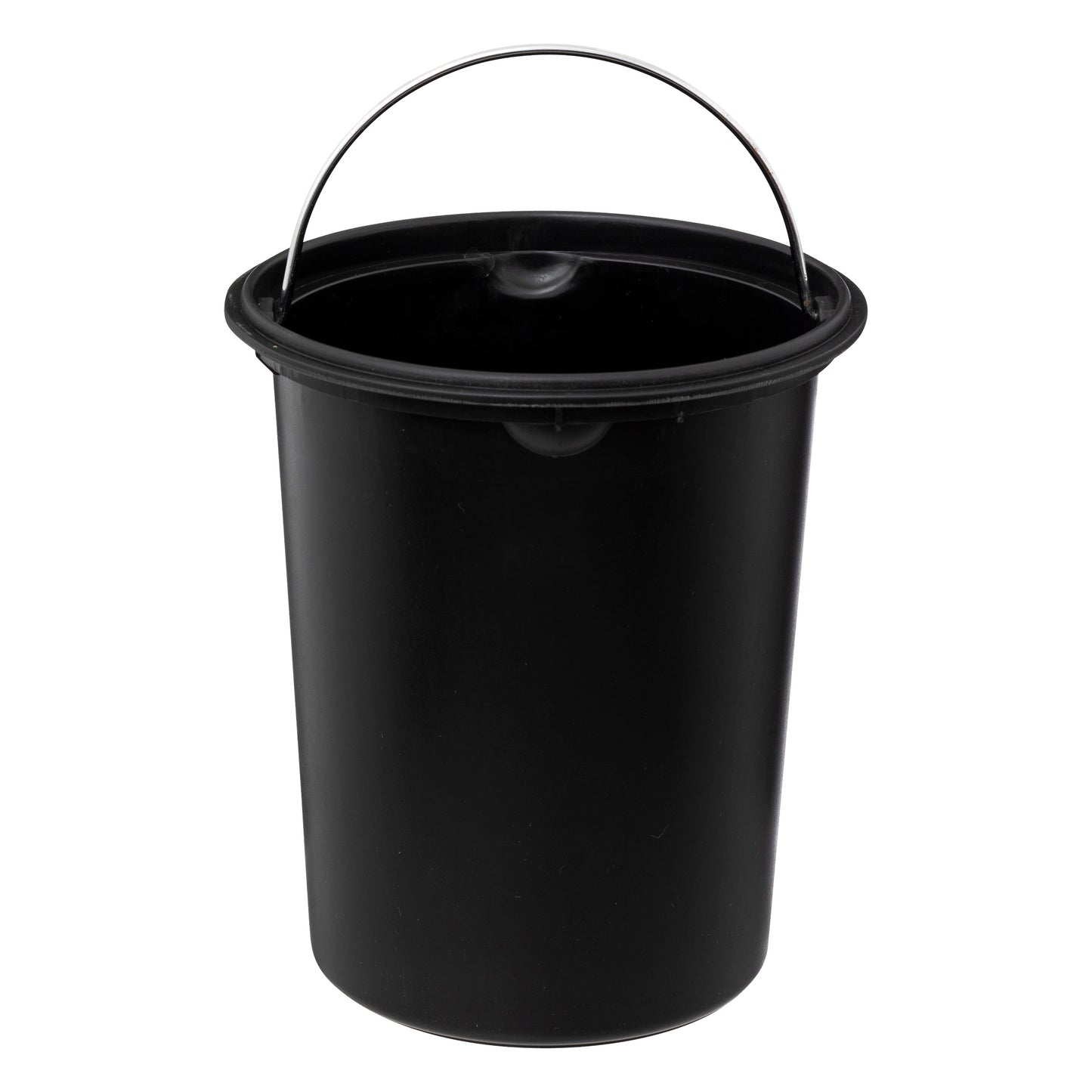 5Five Stylish &amp; Compact Waste Bin 3L with Bamboo Lid - Soft Close - Inox