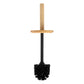 5Five Léa Brosse WC dans support Ø10xH38cm - Noir