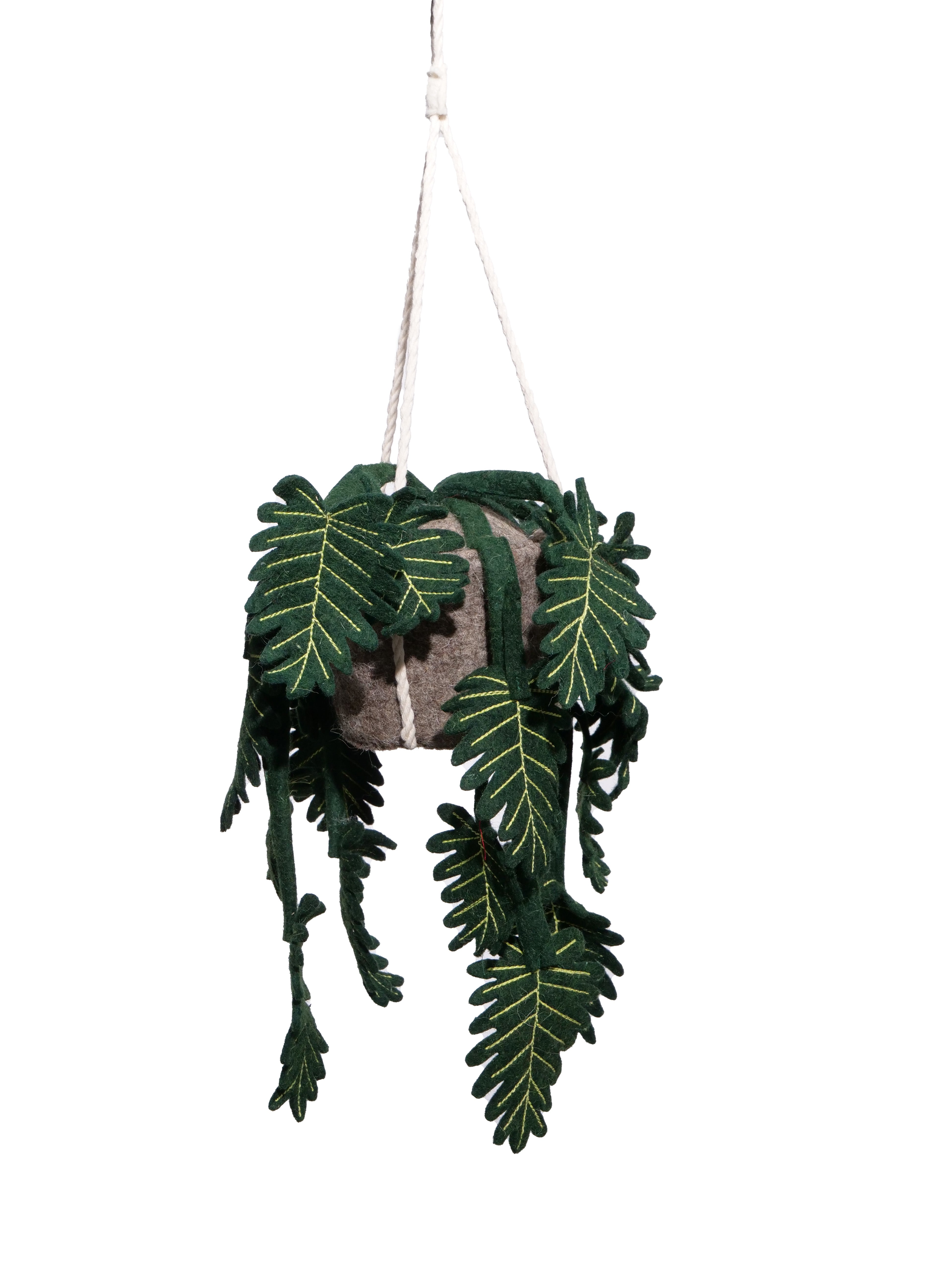 KidsDepot Plant Pebbe Felt - Plante ornementale - Plante artificielle - Chambre d'enfant ou salon