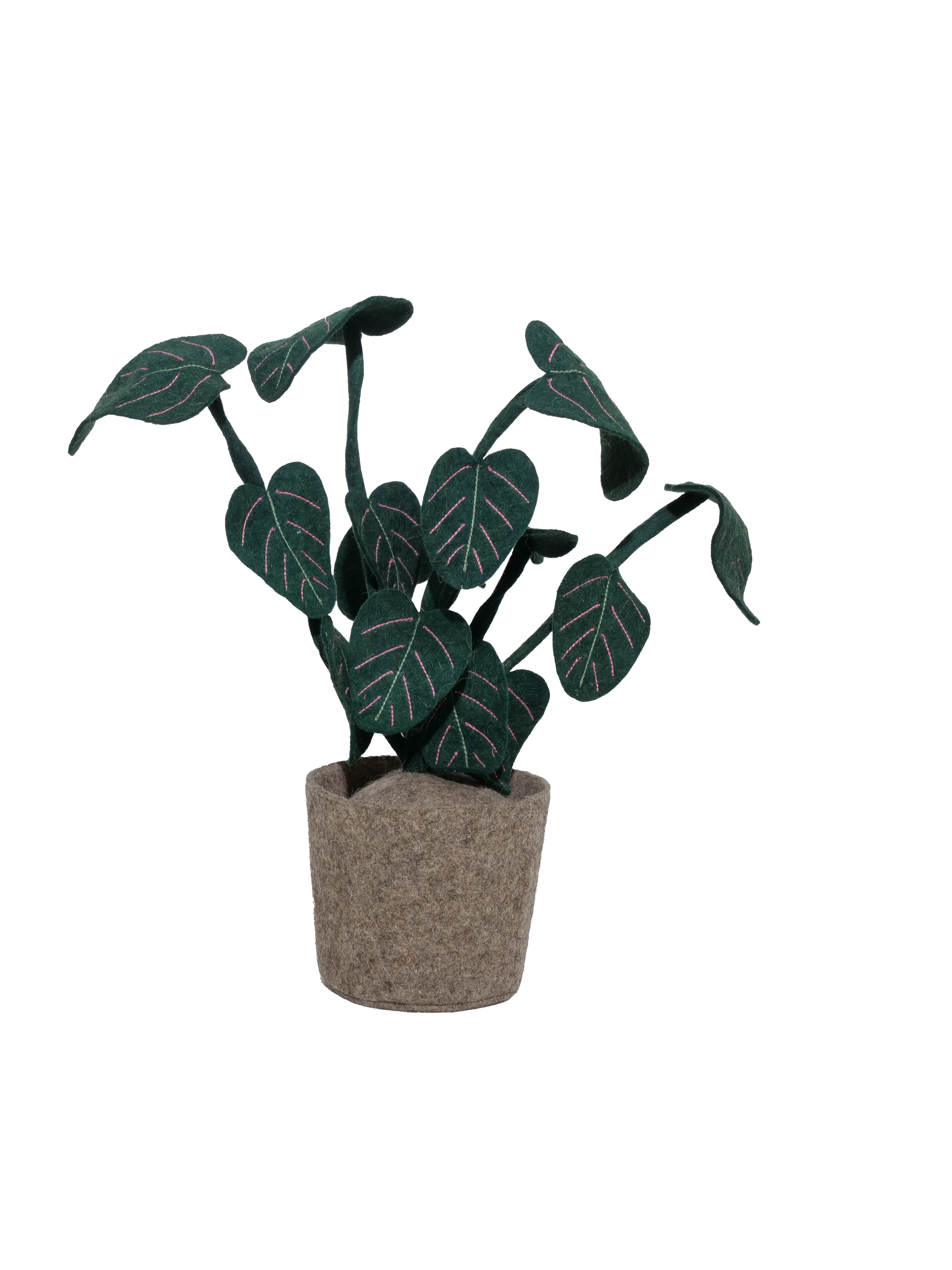 KidsDepot Plant Pebbe Felt - Plante ornementale - Plante artificielle - Chambre d'enfant ou salon