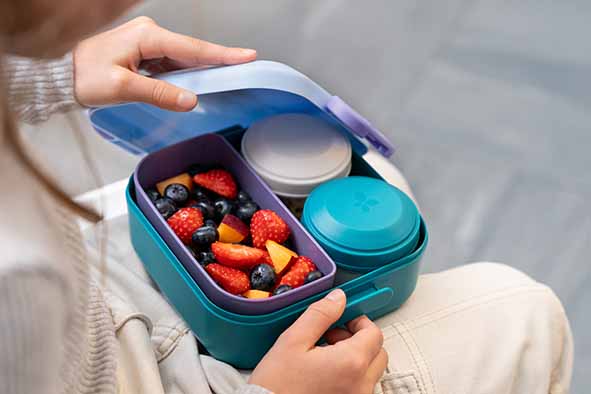 Une petite entreprise de retour à l'école - bouteille de boisson xl en acier inoxydable / Bentobox - Joy