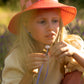 Sticky Lemon Rain Hat - Children's Hat - 54 CM - Fisherman's Hat - Flower Pink + ladybird red