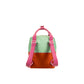 Sticky Lemon Backpack/Boekentas Small Better Together | Colourblocking | Towel Green | Gravel Orange