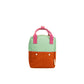 Sticky Lemon Backpack/Boekentas Small Better Together | Colourblocking | Towel Green | Gravel Orange