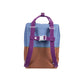 Sticky Lemon Backpack/Boekentas Large Better Together | Colourblocking | Badminton Blue | Leather Ball