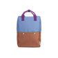 Sticky Lemon Backpack/Boekentas Large Better Together | Colourblocking | Badminton Blue | Leather Ball