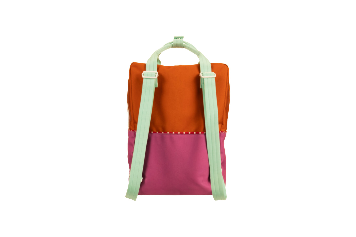 Sticky Lemon Backpack/Boekentas Large Better Together | Colourblocking | Gravel Orange | Rosette Pink