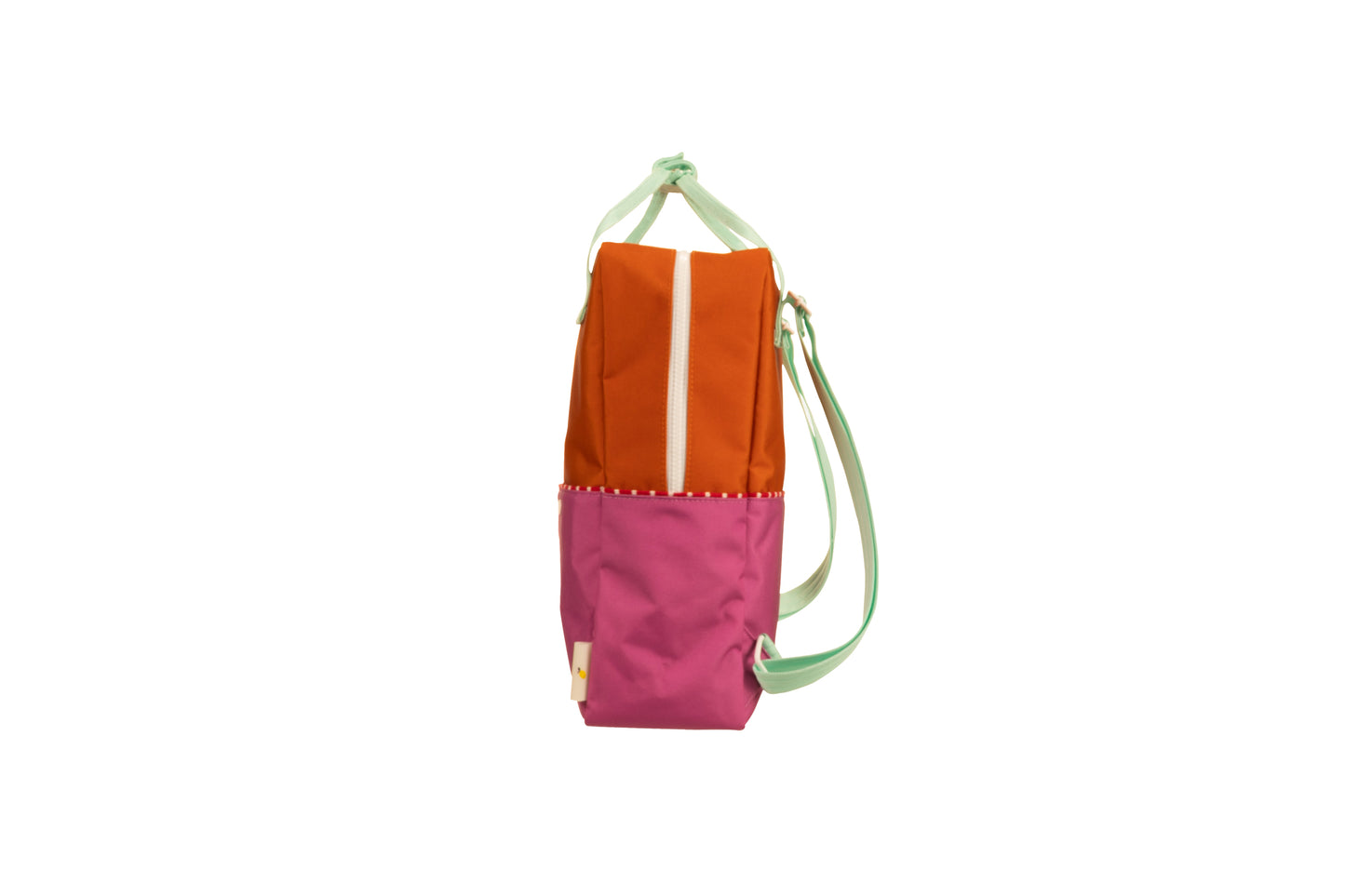 Sticky Lemon Backpack/Boekentas Large Better Together | Colourblocking | Gravel Orange | Rosette Pink