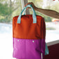 Sticky Lemon Backpack/Boekentas Large Better Together | Colourblocking | Gravel Orange | Rosette Pink