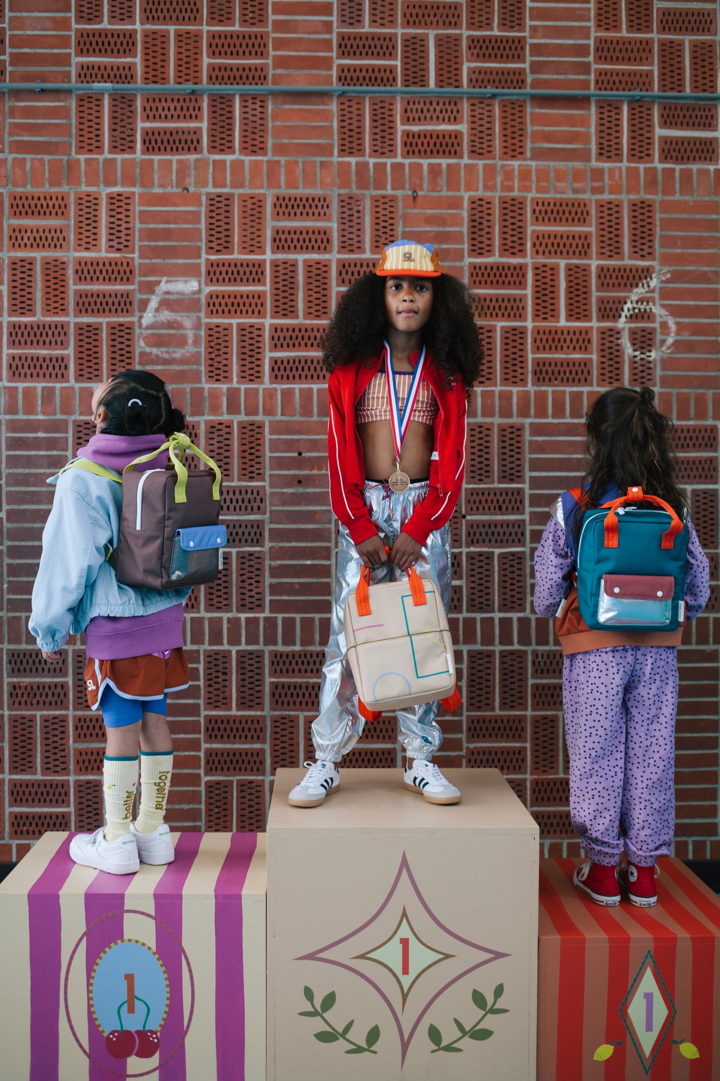 Sticky Lemon Backpack/Boekentas Small Better Together | Envelope | Bronze Brown