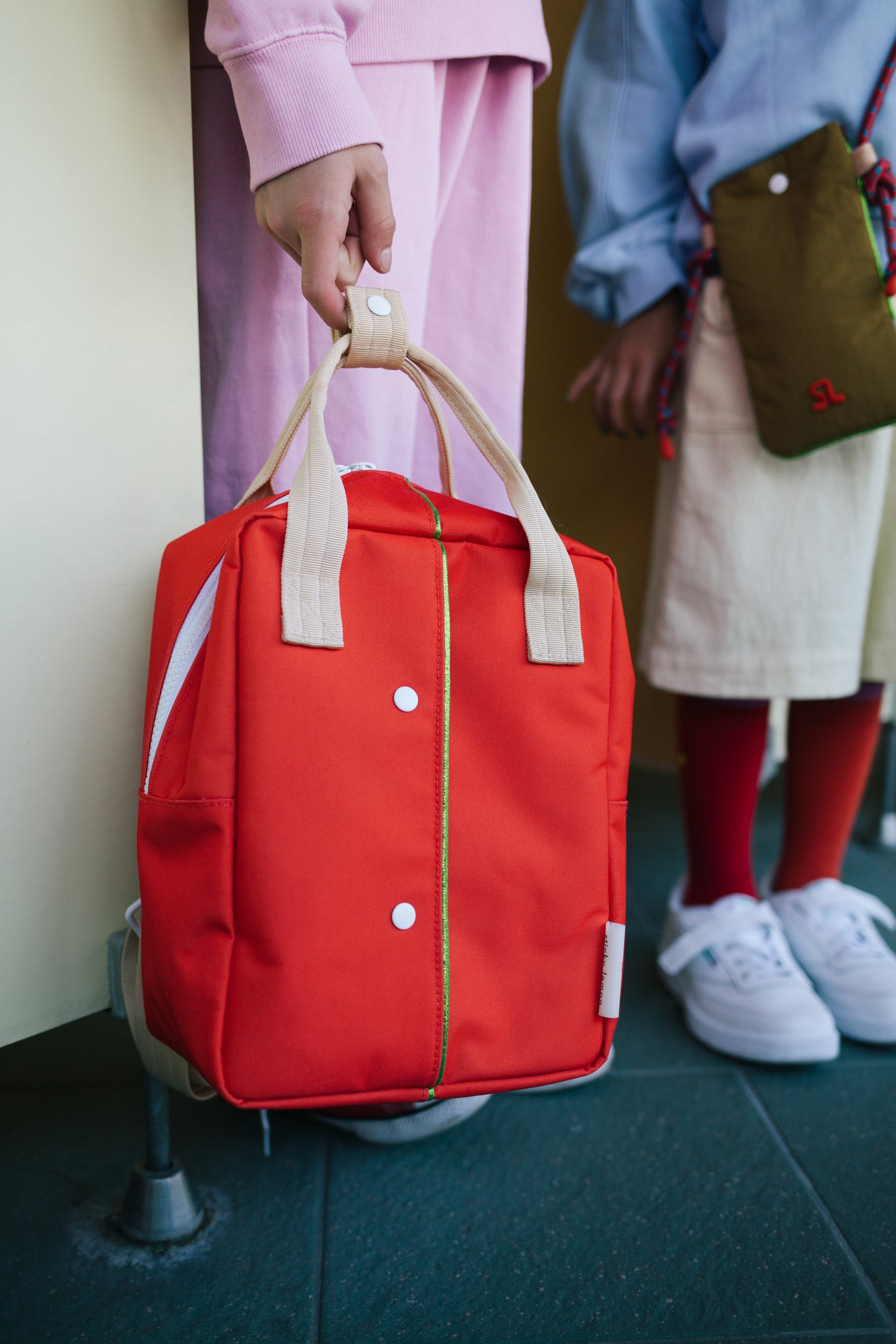 Sticky Lemon Backpack/Boekentas Small Better Together | Uni | Rugby Red