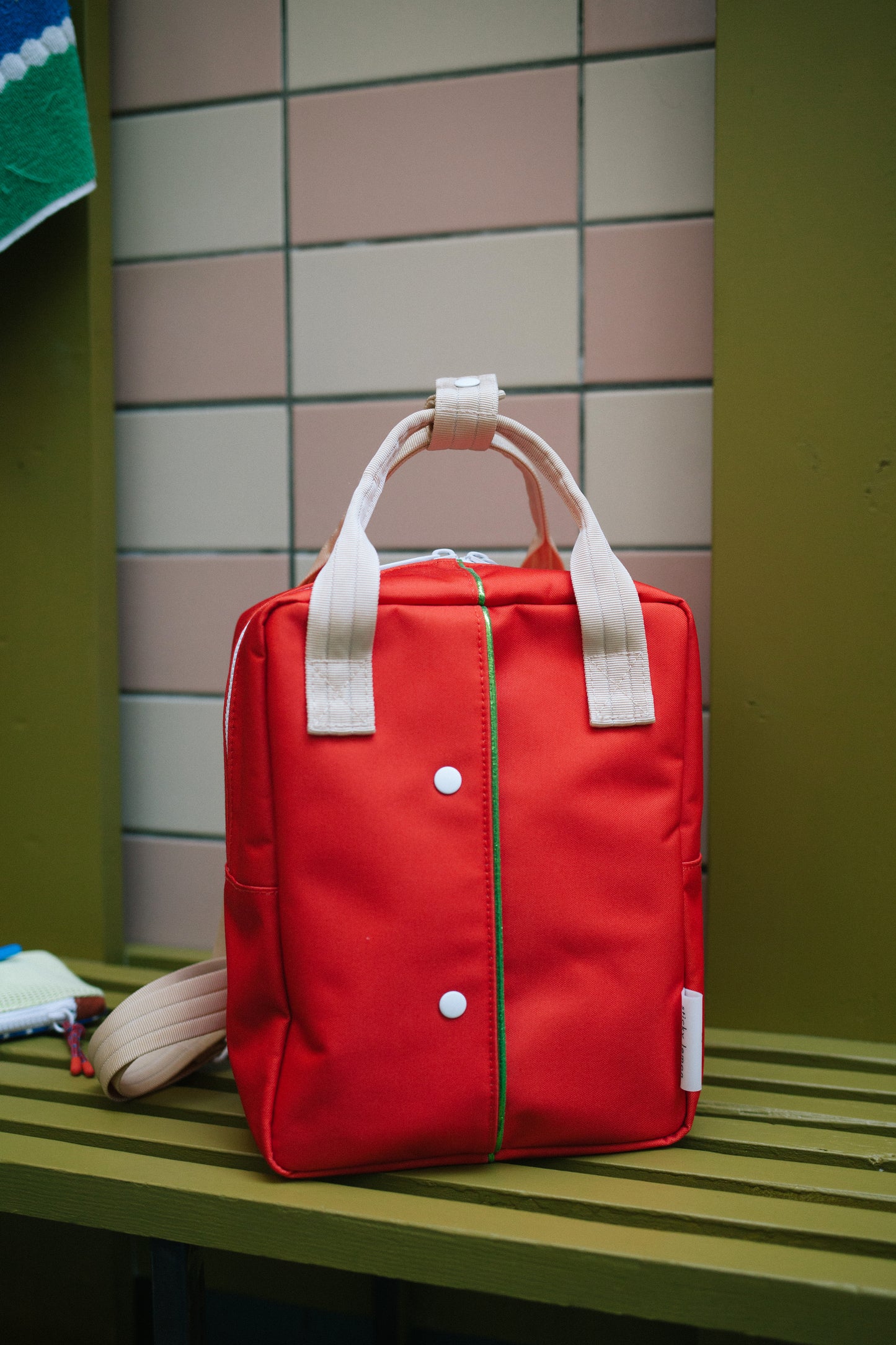 Sticky Lemon Backpack/Boekentas Small Better Together | Uni | Rugby Red