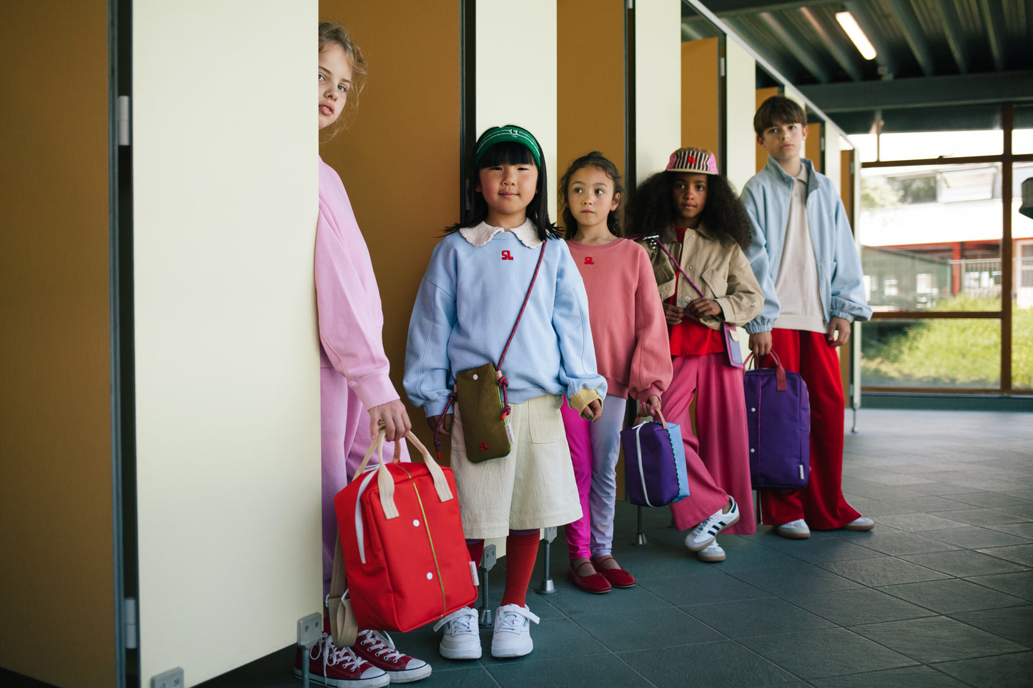 Sticky Lemon Backpack/Boekentas Small Better Together | Uni | Rugby Red