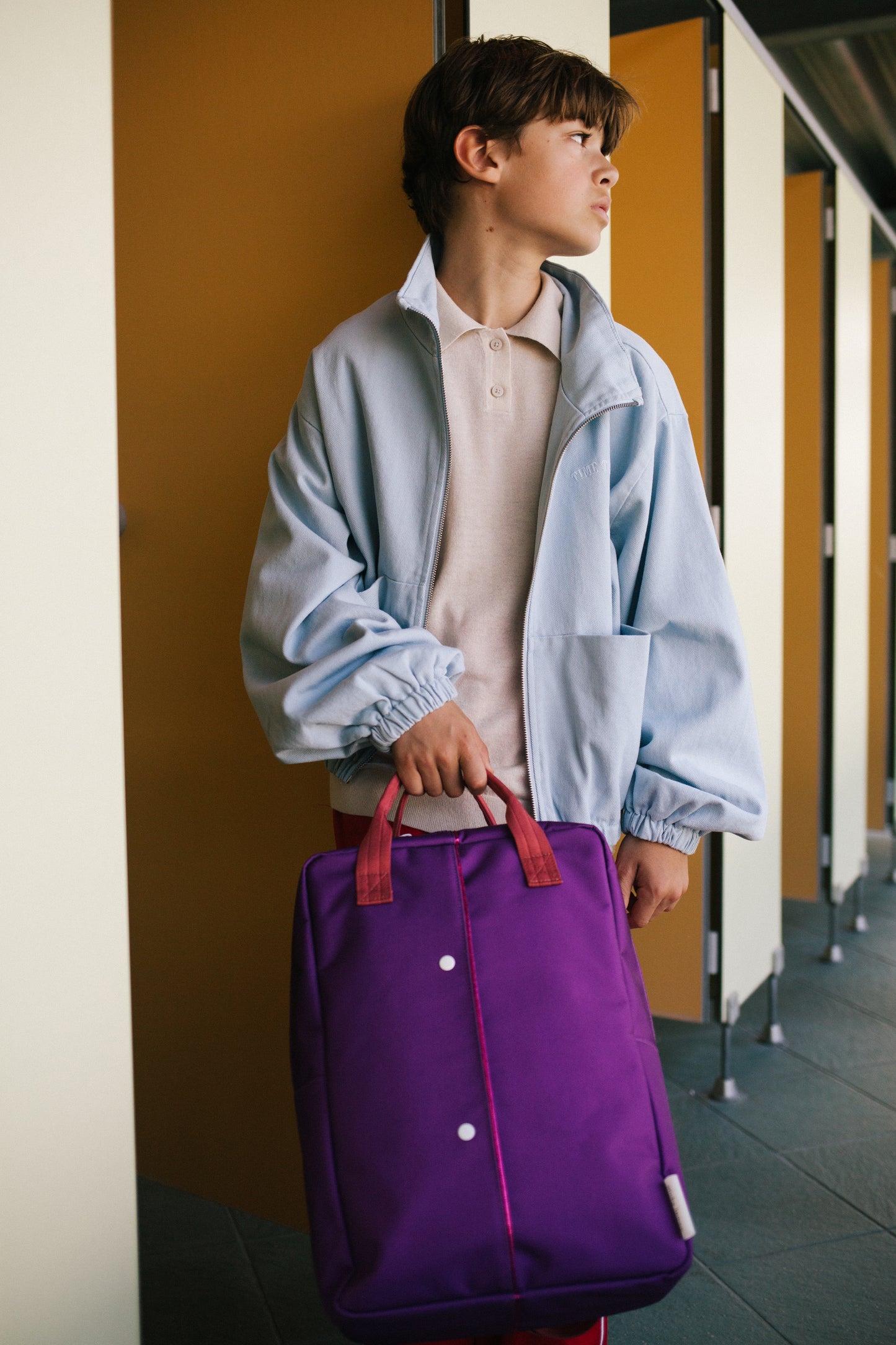 Sticky Lemon Backpack/Boekentas Large Better Together | Uni | Purple Tights