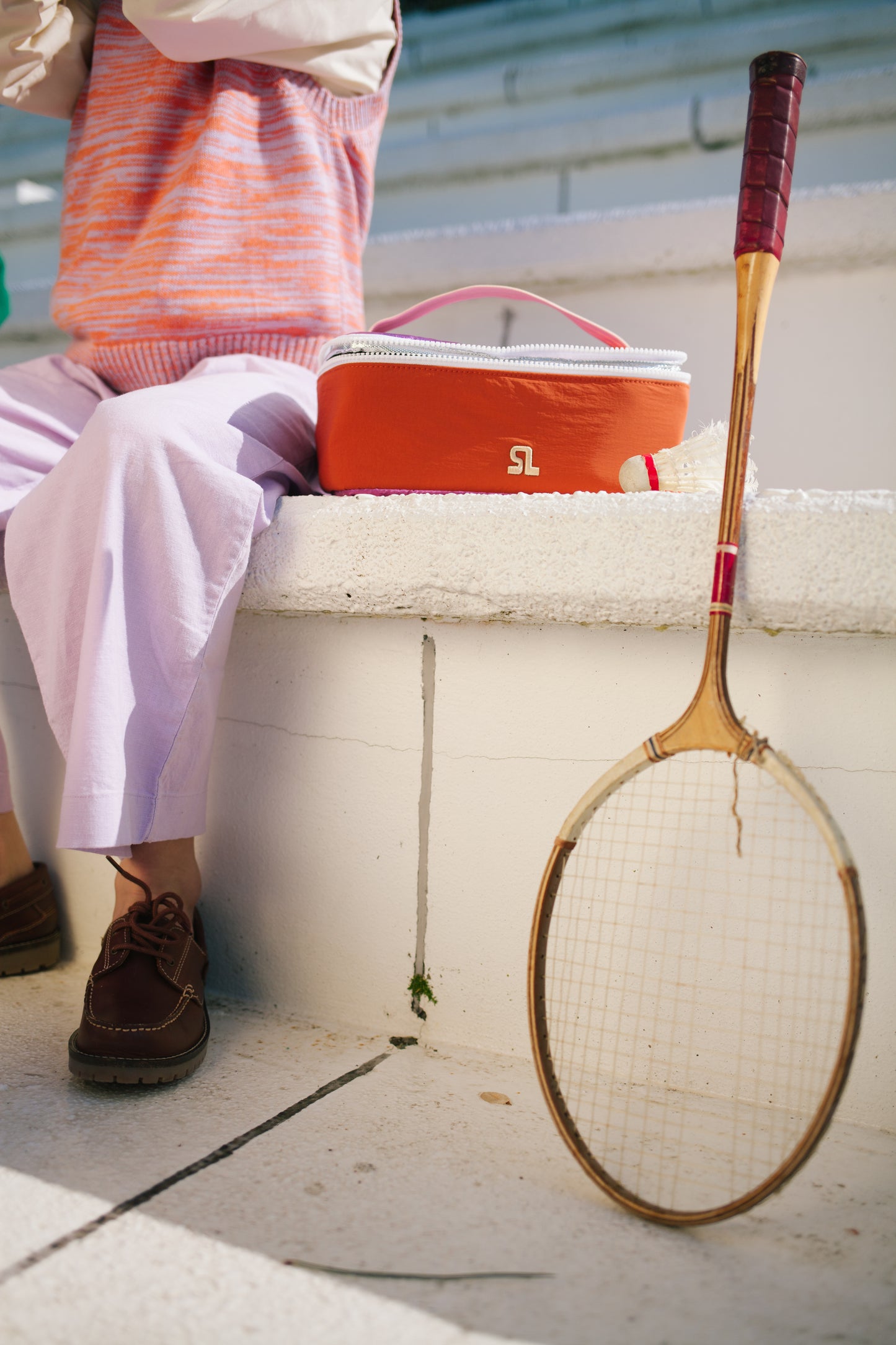 Sticky Lemon Cooler Bag/Koeltas Better Together | Glossy Magenta | Gravel Orange