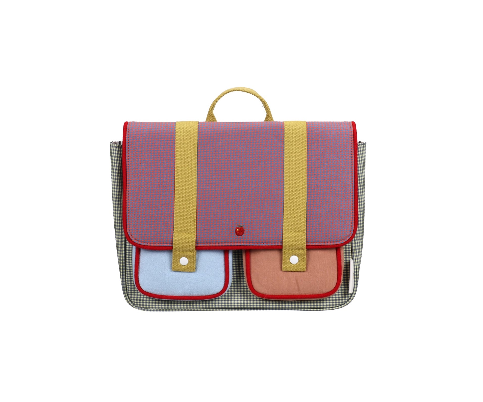 Sticky Lemon Schoolbag/Boekentas Lemon Tree | Gingham Midnight + Moon