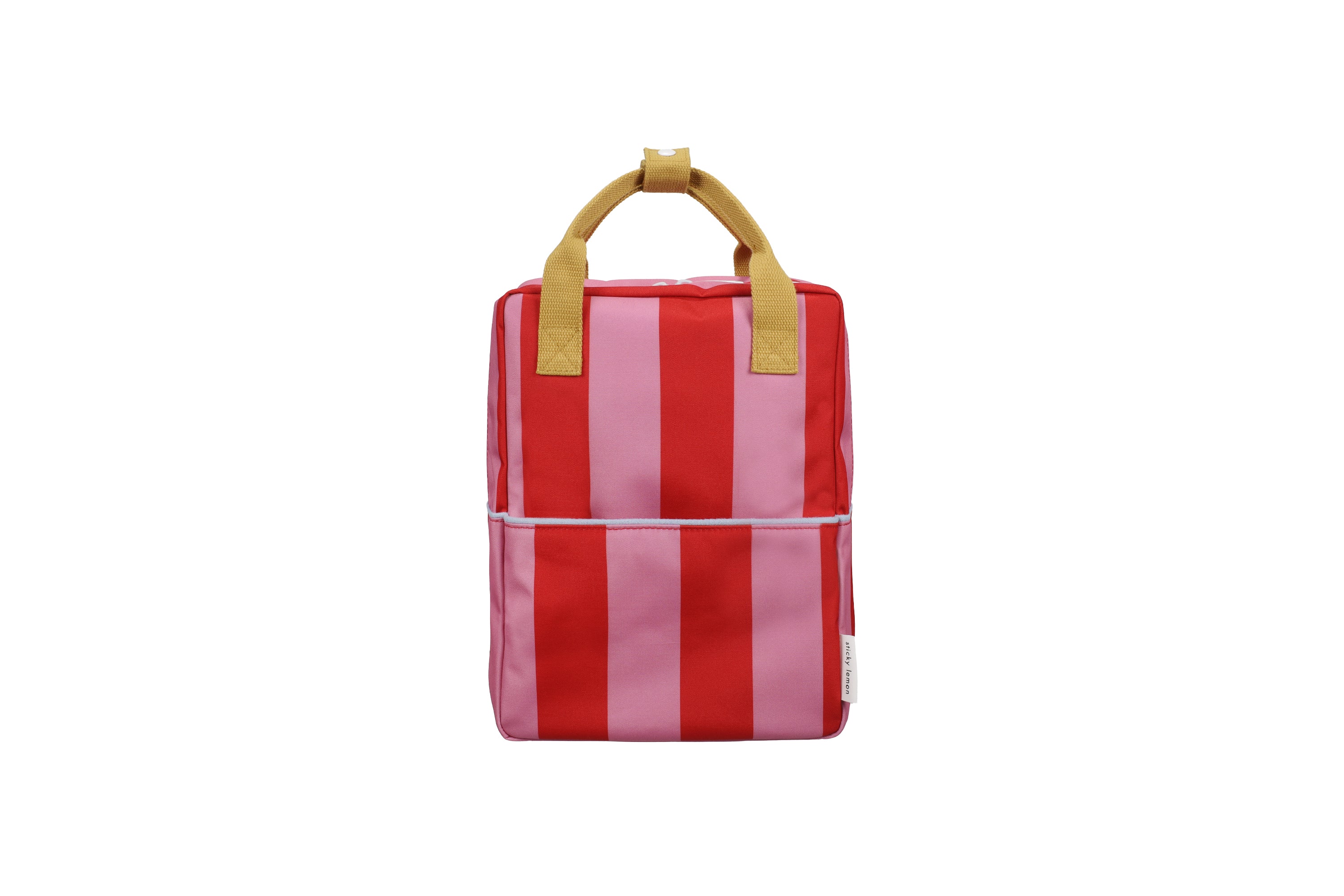 Sticky Lemon Backpack/Boekentas Medium Lemon Tree | Stripes | Red Apple + Rosebay Pink