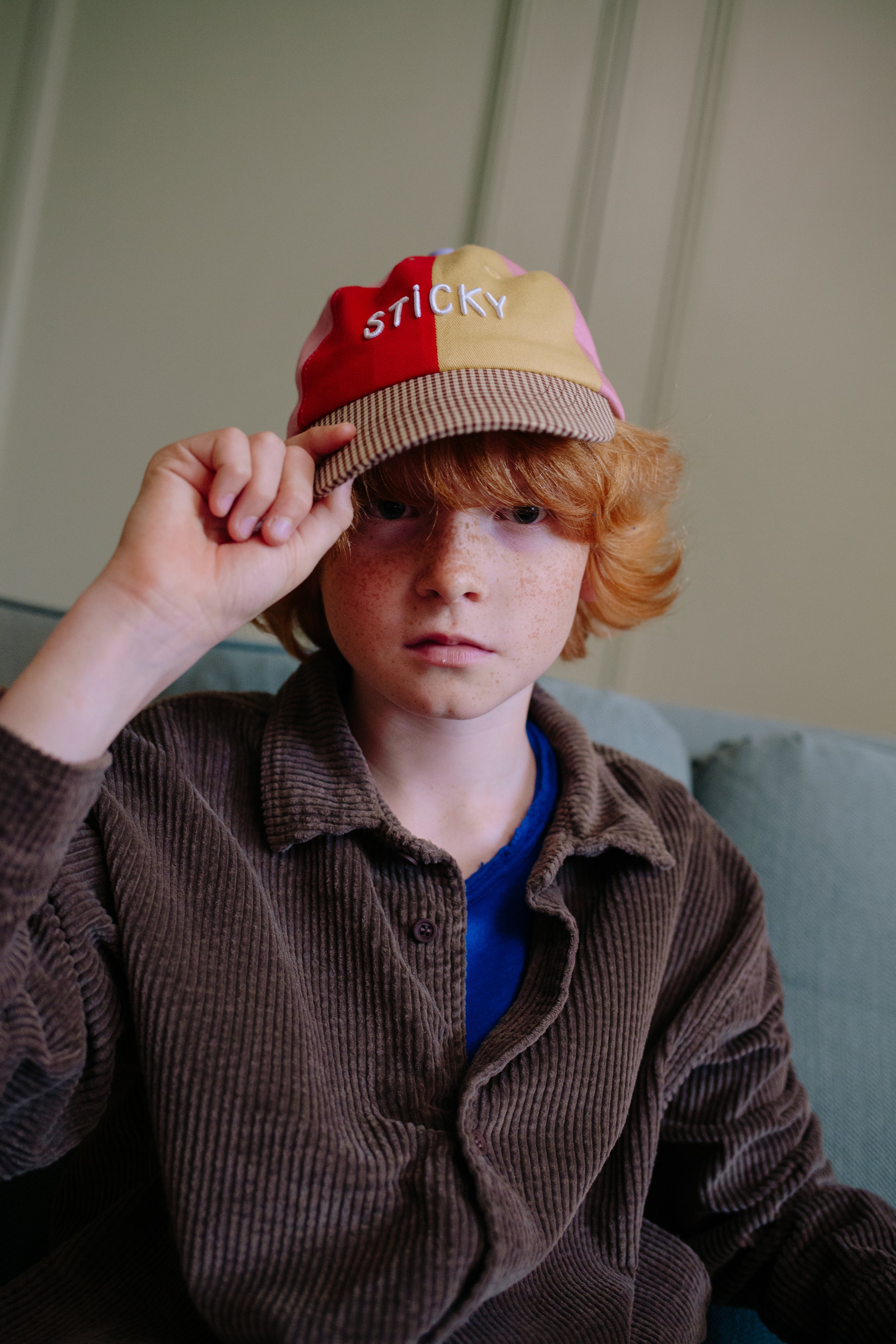 Sticky Lemon Pet/Cap - Lemon Tree | Sticky | Gingham Tree + Phloem