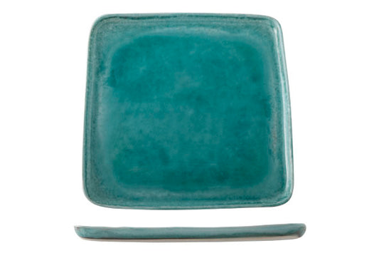 Cosy &amp; Trendy Isabeau Assiette plate 28x28cm - Lot de 2 pièces - Bleu