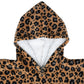 Atmosphera Fleecedeken Met Mouwen - Hoodie blanket - Tv deken - Leopard